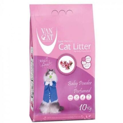 VAN CAT BABY POWDER CLUMPING 5kg (ΧΟΝΤΡΟΣ ΚΟΚΚΟΣ)