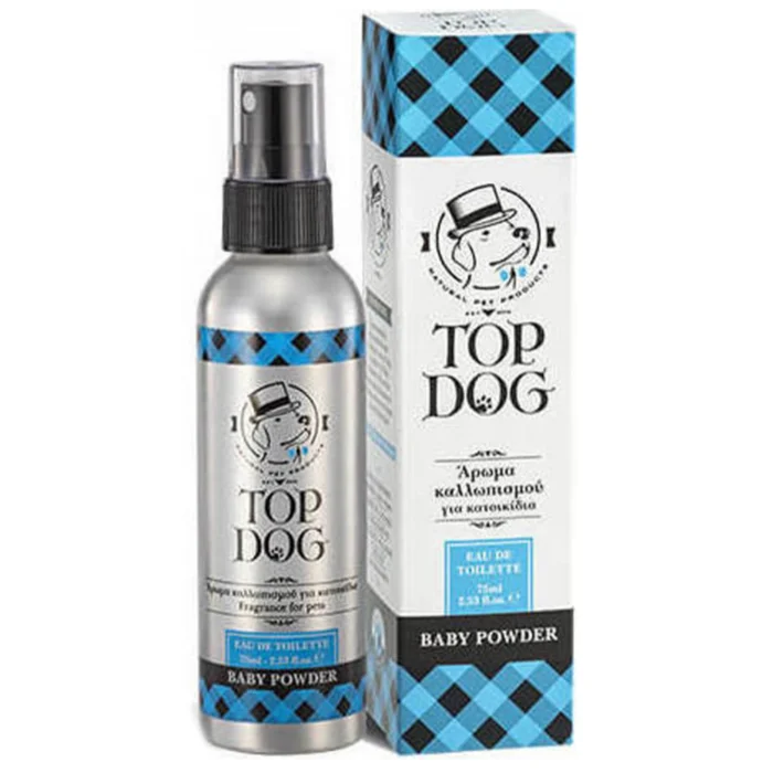 aroma skuloy top dog baby powder fragrances 75ml petshop88 1600x1600h