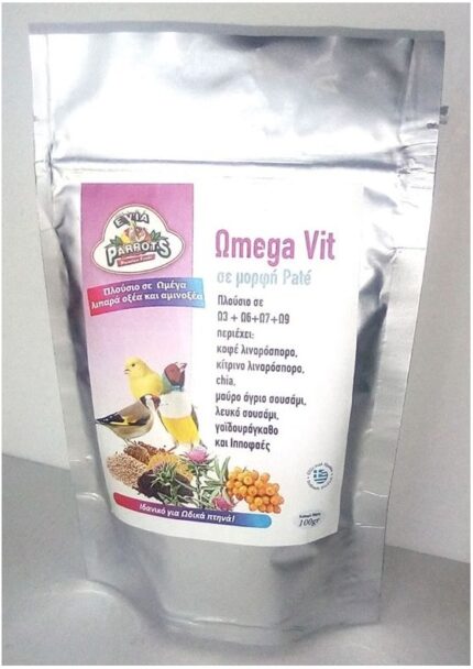 Evia Parrots Ωmega Vit 100gr