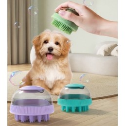 Dog space washer purple