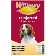 WILLOWY DOG GOLD REINFORCED ΑΡΝΙ-ΡΥΖΙ 15kg