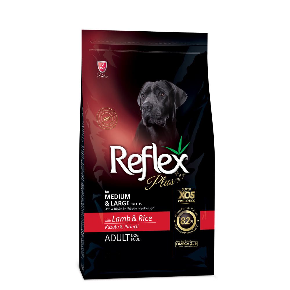 Reflex PLus MediumLarge Adult Lamb 3kg H2OWorld Reflex PLus MediumLarge Adult Lamb 3kg