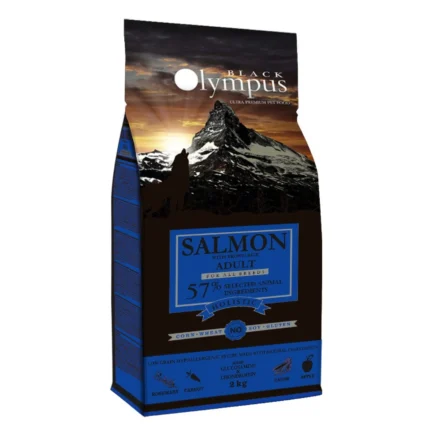 Black Olympus Adult All Breeds Salmon Monoprotein 2kg