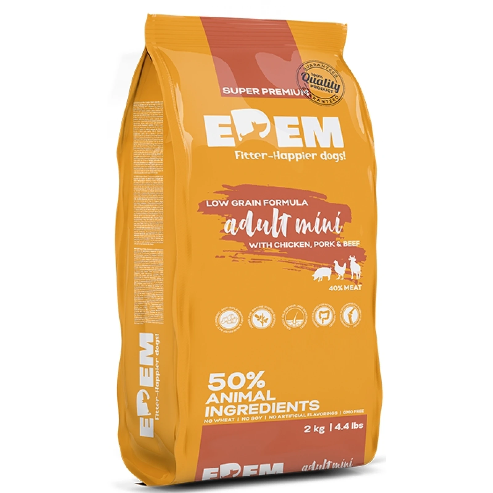 Edem Adult Mini 2kg +500gr Δώρο H2OWorld Edem Adult Mini 2kg +500gr Δώρο