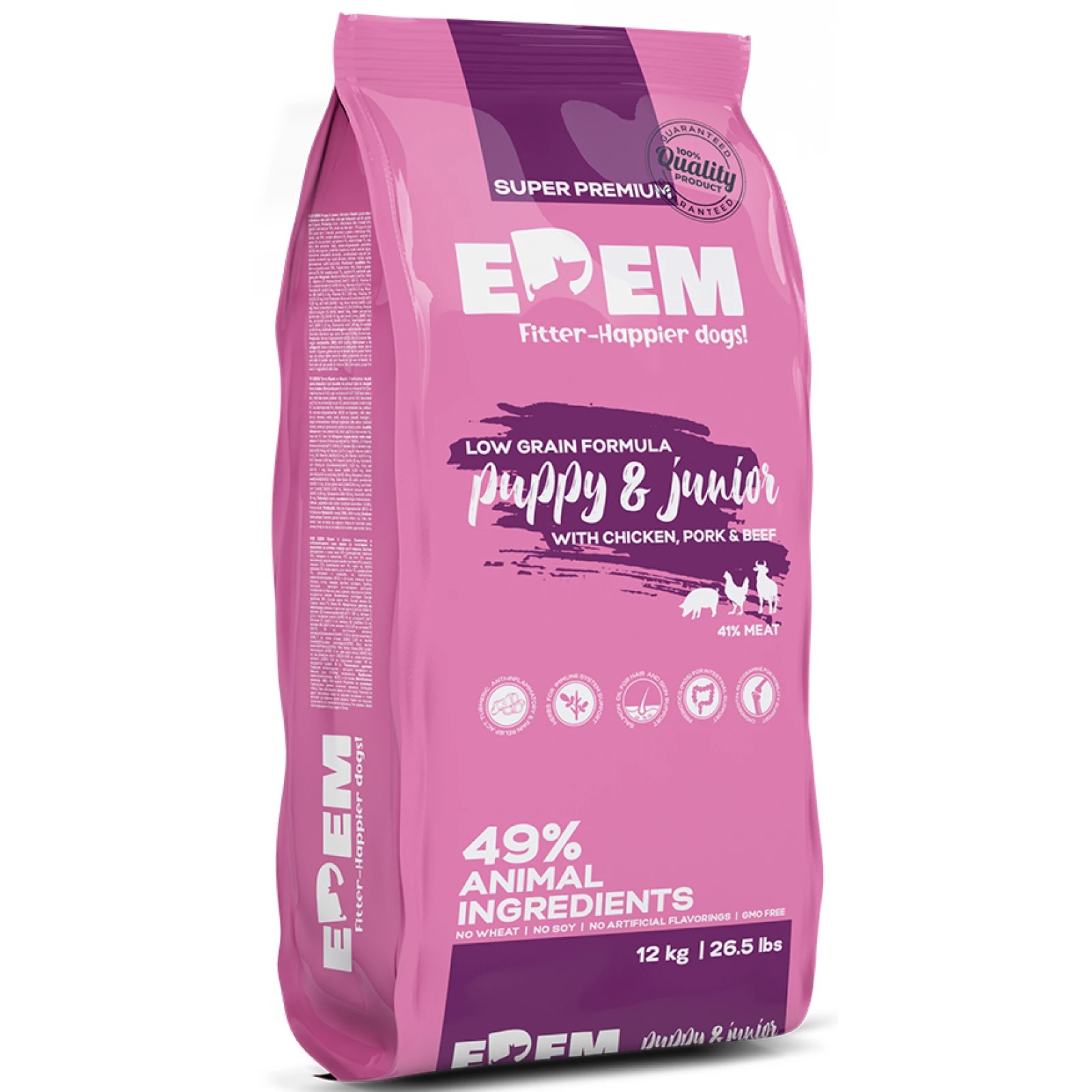 Edem Puppy Junior 12kg H2OWorld Edem Puppy Junior 12kg