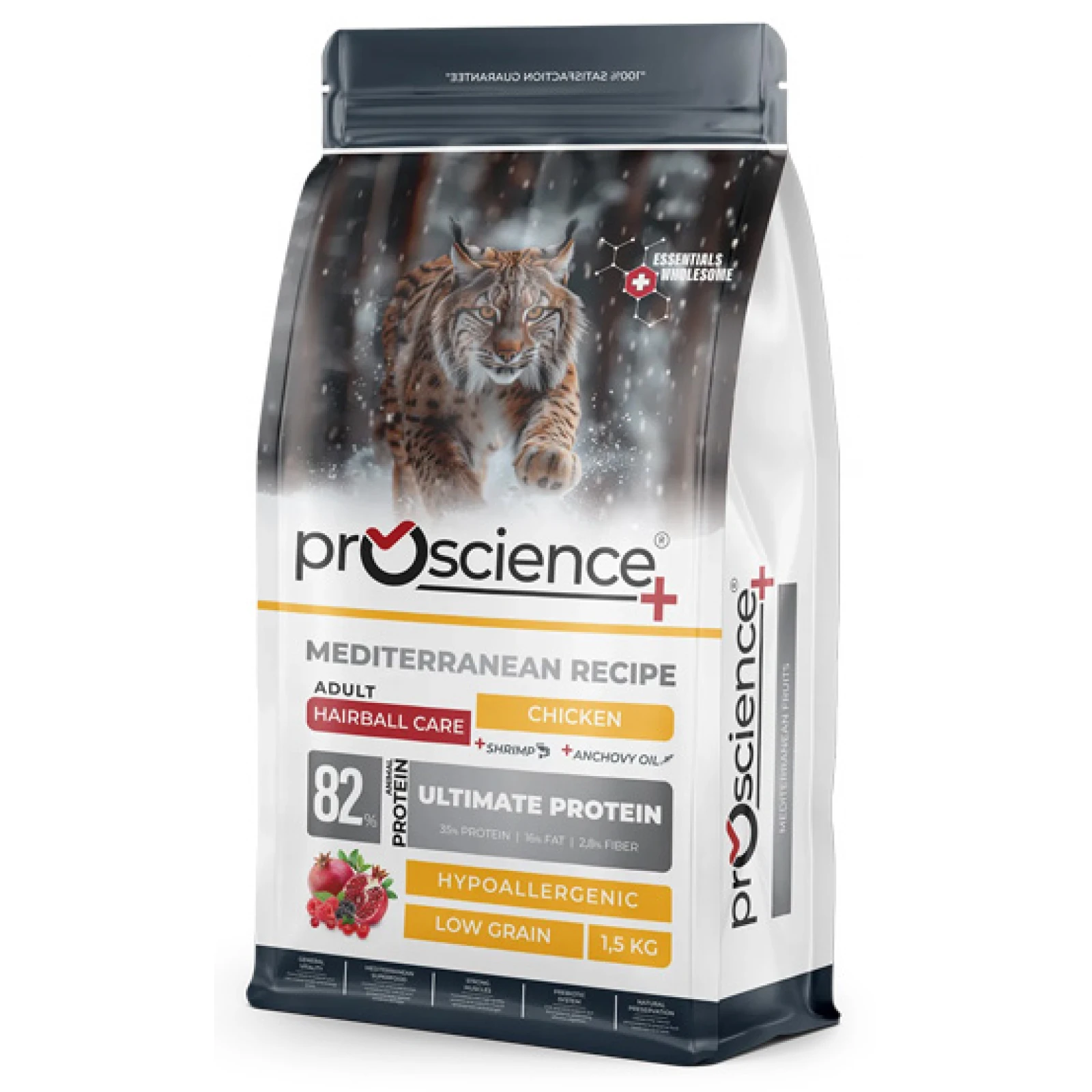 Proscience Adult Hairball Care Κοτόπουλο 15kg H2OWorld Proscience Adult Hairball Care Κοτόπουλο 15kg