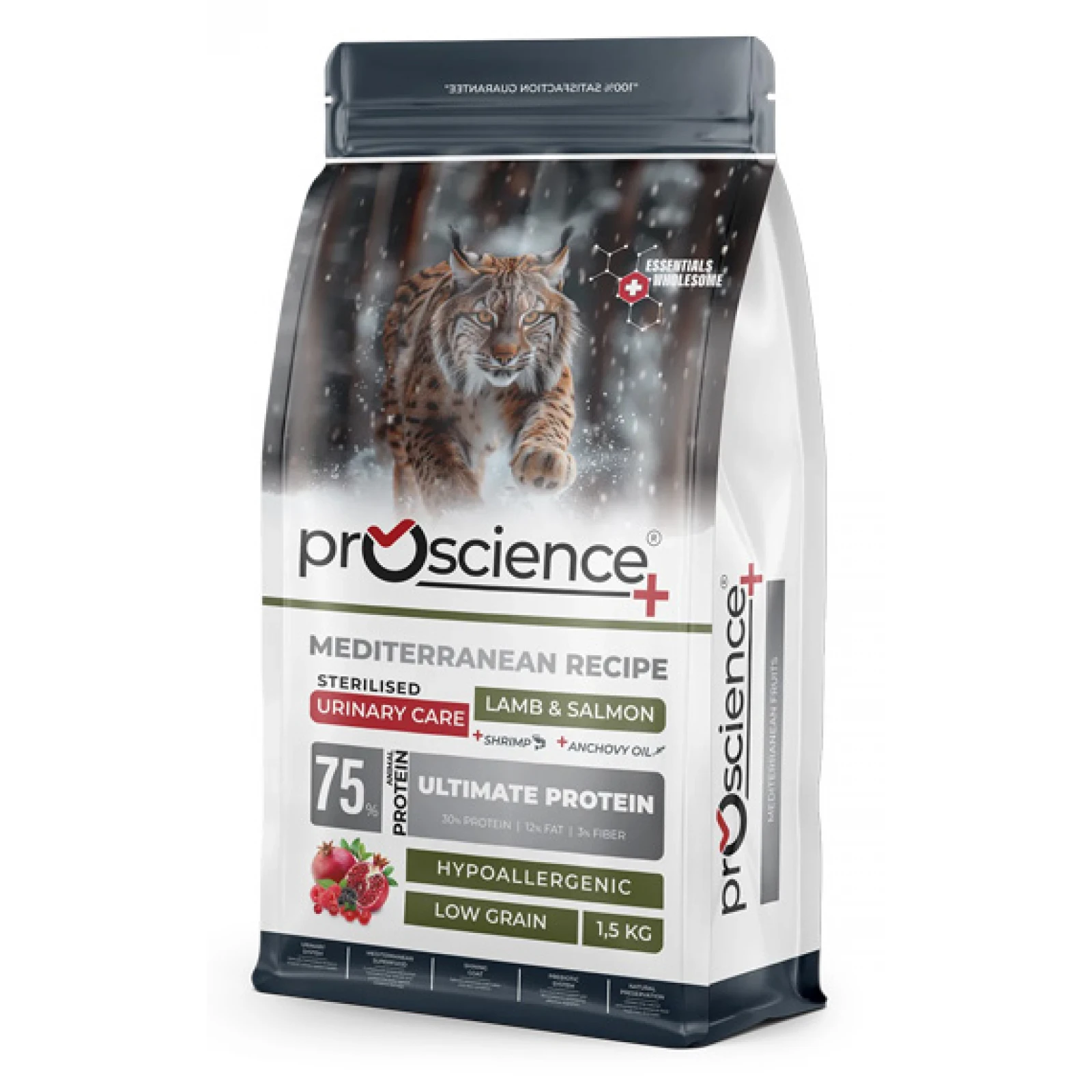Proscience Sterilized Urinary Αρνί και Σολομός 15kg H2OWorld Proscience Sterilized Urinary Αρνί και Σολομός 15kg